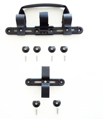 Produktbild von Montagesatz für Fahrradgepäckträger – Montagezubehör für Gepäckträger (Gepäckdurchmesser bis zu 20 mm)