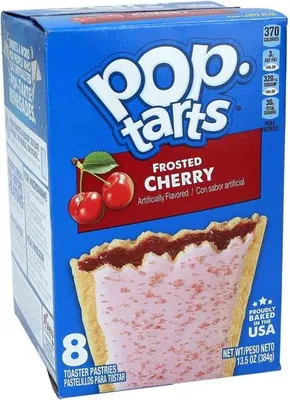 Produktbild von Kellogg´s Pop Tarts Frosted Cherry 384g