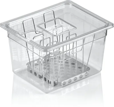 Produktbild von Zestaw do sous vide, pojemnik GN z pokrywką i stojakiem, regulowany