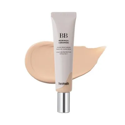 Zdjęcie produktu dla Heimish Moringa Ceramide BB Cream SPF 30 PA++ 21C Light Beige, 30ml - Krem BB