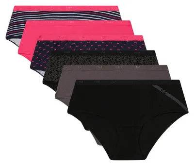 Produktbild von Dim Boxer Damen Les Pockets Coton Stretch Bunte x6