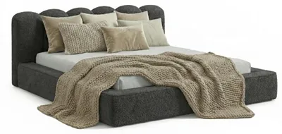 Obrázek produktu pro Čalouněná postel DreamLux Veneto 200 x 200 cm s roštem a úložným prostorem látka Abriamo 8, productTiles.product.images.aiGenerated