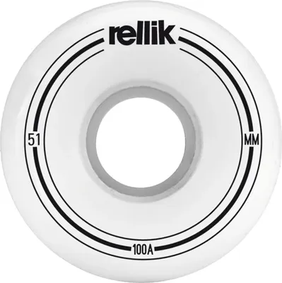 Rellik Skateboard Rollen Mini Logo Wheels - white