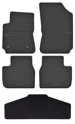 Immagine prodotto di Tappetini in gomma con tunnel neri per Citroen C4 Cactus 2014-2018 Set 5 pezzi