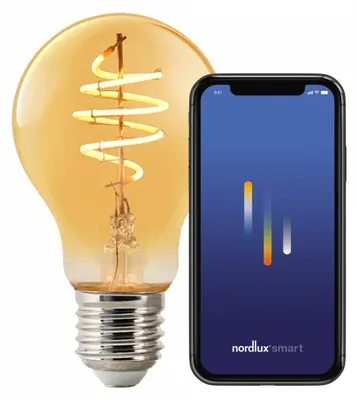 Zdjęcie produktu dla Żarówka SMART E27 Bursztynowy 380lm 2200K 2170102747 Nordlux