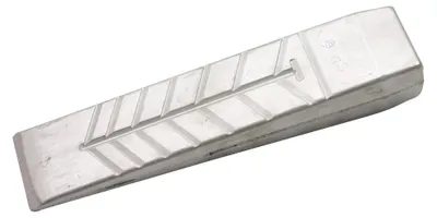 Obrázek produktu pro Dönges klín na kácení a štípání stromů, hliníkový, 215 mm (štípací klín na kácení stromů)