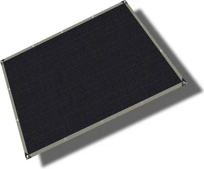 Produktbild von Famanu Sonnensegel UV-Schutz atmungsaktiv 2 x 3 m schwarz - Schattenspender für Terrasse und Garten