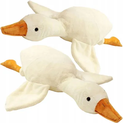 Obrázek produktu pro Velká plyšová hračka husa polštář 90 cm