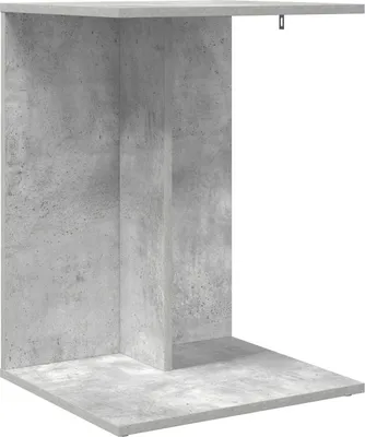 Produktbild von vidaXL Beistelltisch Beton Grau 45 x 40 x 62,5 cm Holzwerkstoff