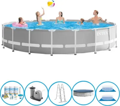 Zdjęcie produktu dla Intex Pool Prism Frame - Zestaw basenowy - 549x122 cm