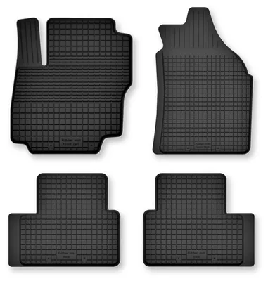 Obrázek produktu pro Gumové vaničkové autokoberce pro: Ford Escape MK3 od 2012 SUV černé 4 ks – Wielganizator Semi-Universal
