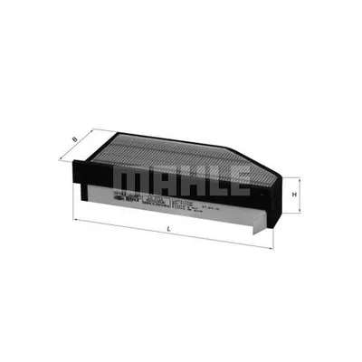 Produktbild von Luftfilter MAHLE LX 1710 Filtereinsatz