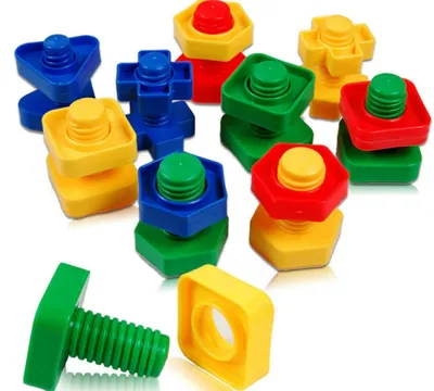 Immagine prodotto di Blocchi di costruzione educativi montessori viti 30 elementi
