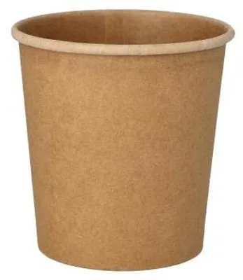 Produktbild von Papstar Suppenbecher To Go, Pappe "pure", 470 ml, braun "100% Fair" 20 x 25 Stück