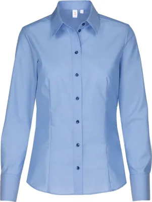 Produktbild von Seidensticker dames blouse regular fit, blauw
