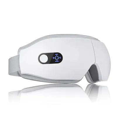 Produktbild von Augenmassagegerät, Augenmassagegerät mit Wärme, Vibration und Bluetooth-Musik zur Linderung von Migränekopfschmerzen, mit 6 Massagemodi, Entspannen
