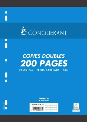 Image de CONQUERANT Sept Kanzleipapier, DIN A4, kariert, 100 Blatt
