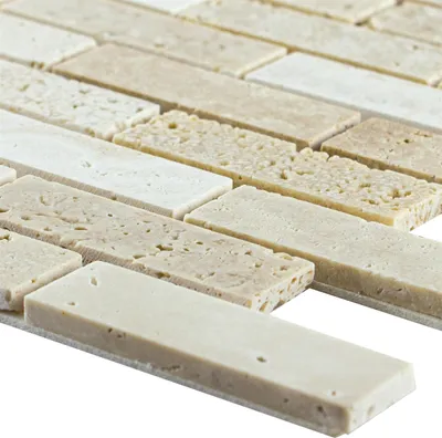 Produktbild von Naturstein Mosaik Mariental Selbstklebend Beige