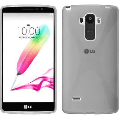 Produktbild von PhoneNatic Case kompatibel mit LG G4 Stylus - clear Silikon Hülle X-Style + 2 Schutzfolien