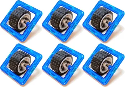 Obrázok produktu pre MAGFORMERS Jednokoliesko 6 kusov