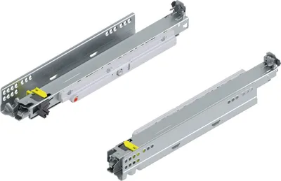 Produktbild von Blum Movento Tip On Blum Vollauszug 380 NL, Schubladenauszug bis 40kg belastbar, Unterbodenführung 760H3800T
