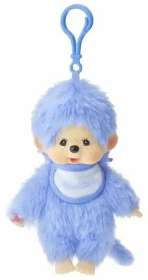Produktbild von Junge Neon-Blau | 13 cm Taschen-Anhänger | Monchhichi | Sekiguchi