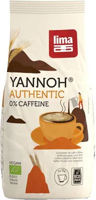 Produktbild von LIMA 41445000, 500 g, Kaffee, Leichte Röstung, 6, 1, Roasted BARLEY, roasted RYE, roasted WHEAT, chicory, roasted chick peas, organically grown, Gluten, Wheat, Rye & Barley
