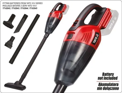 Productafbeelding van YATO YT-85680: Accu-stofzuiger