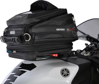 Image de Sacoche de réservoir OXFORD Q15R noire 15L