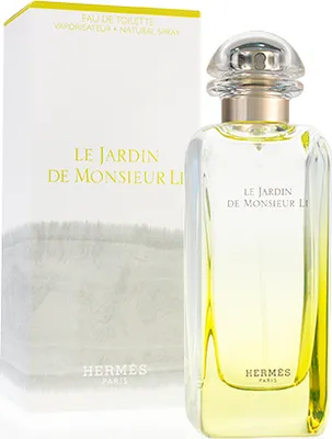 Obrázok produktu pre Hermes Le Jardin de Monsieur Li, Unisex, 100 ml, Nádoba na jedno použitie, Sprej, Alcohol, Parfum (Fragrance), Aqua (Water), Benzyl Salicylate, Limonene, Ethylhexyl..., 1 kusov