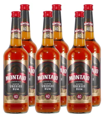 Produktbild von MONTAJO Übersee Rum (6 x 0,7L)
