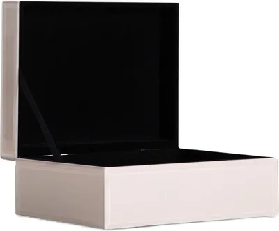 Produktbild von HOMLA AERLA Glasschatulle beige 19x15x8 cm