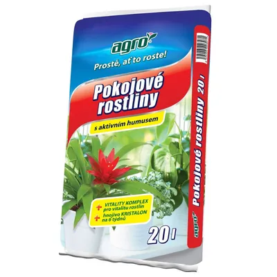 Obrázek produktu pro AGRO CS a.s. Substrát pro pokojové rostliny, 20 l