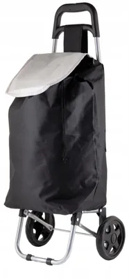 Produktbild von Faltbarer Einkaufstrolley auf Rädern mit Tasche