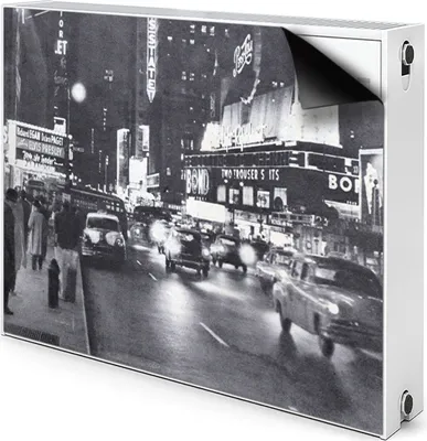 Produktbild von Magnet Heizkörper-Abdeckung Verkleidung Abdeckung Heizkörperabdeckung 80x60 cm  - Reitway