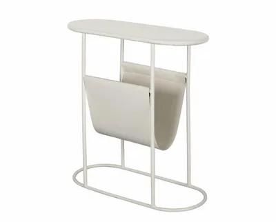 Produktbild von Couchtisch Brix 53,5 x 24 x 57,5 cm Stahl Weiß