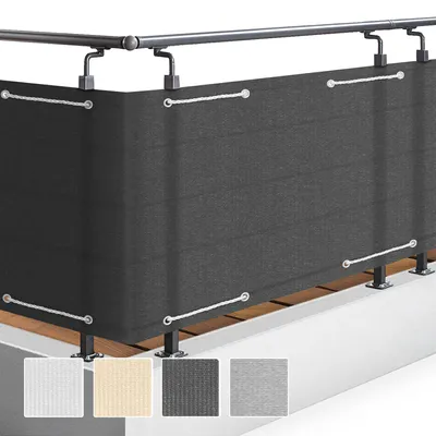Produktbild von Sol Royal SolVision HB2, 100x500cm, Anthrazit, Balkonverkleidung, blickdicht