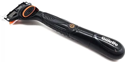 Image de Rasoirs Gillette pour hommes - Rasage Fusion5 Power - Poignée - Lames réutilisables