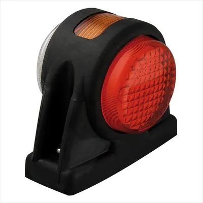 Produktbild von Umrissleuchte 12/24V rot/weiß/orange 101x82mm LED Schlussleuchte