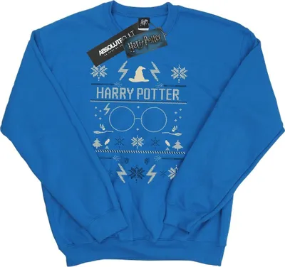 Zdjęcie produktu dla Harry Potter – bluza męska BI27399 (L) (królewski błękit)