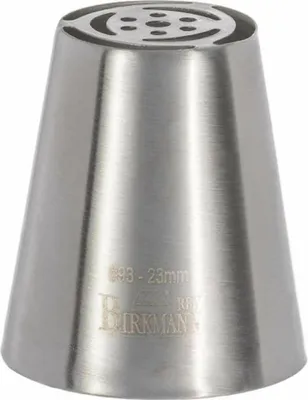 Produktbild von Birkmann Blütentülle #93, Spritztülle, Garniertülle, Backzubehör, Edelstahl, Ø 2.3 cm, 411555