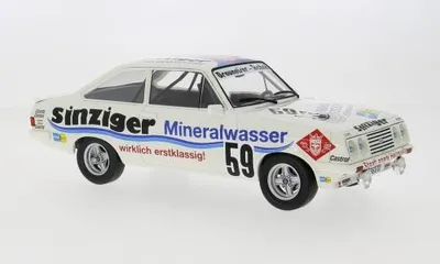 Immagine prodotto di MCG MCG18438R - 1/18 - Ford Escort MK II RS 2000, 24 Ore del Nürburgring, 1982, Sinzigar Mineralbrunnen, n. 59, O. Manthey - Nuovo
