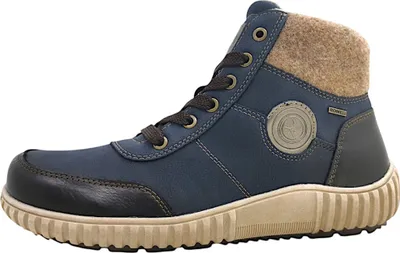 Produktbild von Romika  Damenschuhe Stiefel Schnürer Stiefelette Blau Freizeit, Schuhgröße:40 EU