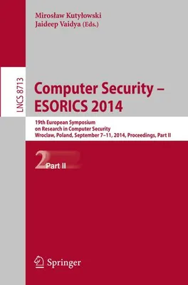 Immagine prodotto di Sicurezza informatica - ESORICS 2014