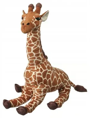 Produktbild von IKEA SANDLÖPARE Stofftier Giraffe braun 70 cm
