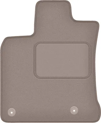Immagine prodotto di Tappetino conducente in velluto beige compatibile con Nissan Qashqai I J10 (szeroki) (2007-2013, crossover) – con fissaggi – su misura