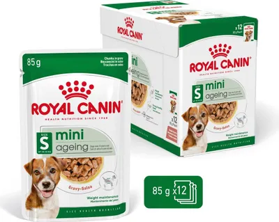 Obrázok produktu pre ROYAL CANIN Mini Ageing 12+ mokré krmivo pre psov malých plemien 12 x 85 g