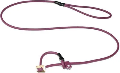 Produktbild von Mystique® Biothane Moxonleine 6mm weinrot 130cm Moxon mit Zugbegrenzung