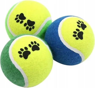 Immagine prodotto di 3 palline da tennis, palline per cani, giocattolo educativo per cani