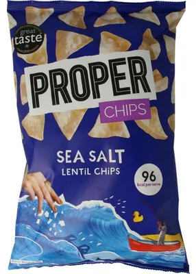 Productafbeelding van Proper Chips Sea Salt Glutenvrij (85 gr)
